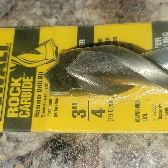 NIP | DeWalt 3/4"×12" Rock Carbide Hammer Drill Bit | DW5245 - Picture 6 of 10